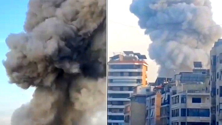 (فيديو) الجيش الإسرائيلي يشن غارة عنيفة على الضاحية الجنوبية لبيروت