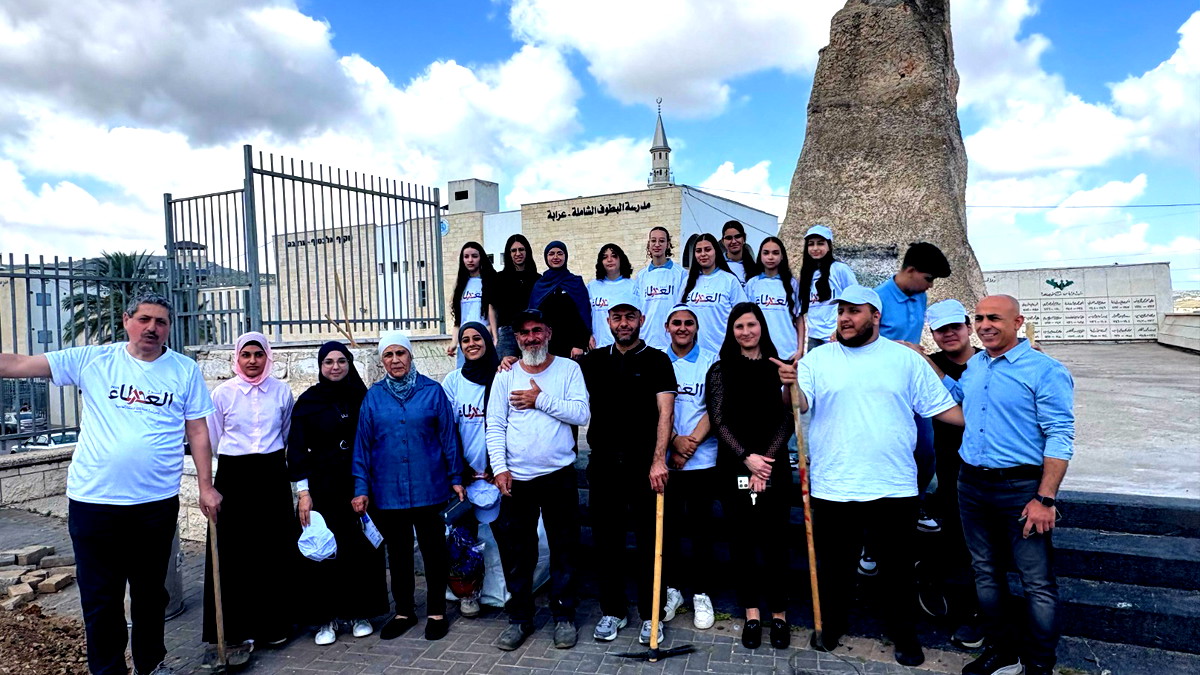 بيوم تطوعي شبابي: انطلاق التحضيرات لبرنامج "عرابة قلب الجليل النابض" لإحياء المواقع التاريخية في المدينة