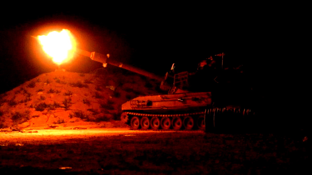 الجيش الإسرائيلي يستخدم صاروخ بار لأول مرة في قطاع غزة