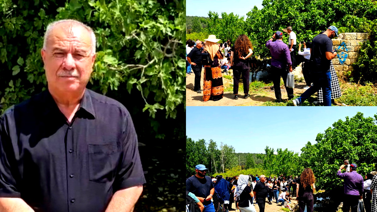 مسيرات بأكثر من ثلاثين قرية مهجرة| رئيس لجنة المتابعة محمّد بركة من صفورية: نحن أصحاب الهُوية والتاريخ ولا عودة عن حقّ العودة