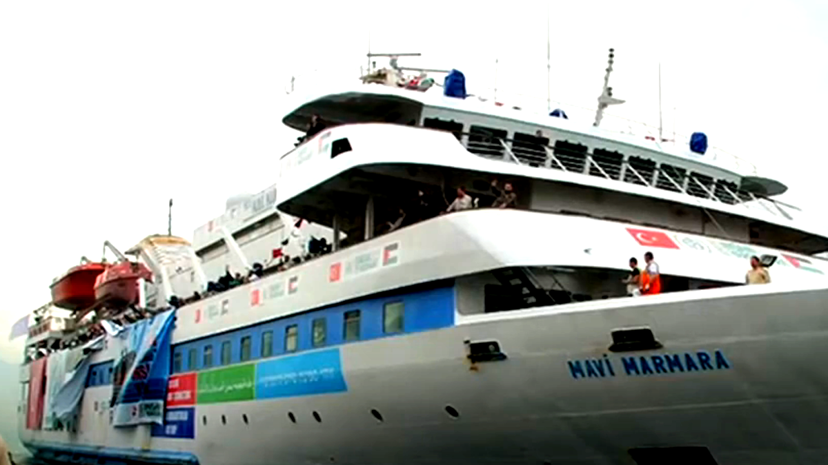 غرق سفينة مساعدات قبالة مالطا إثر هجوم إسرائيلي بالطائرات المسيّرة