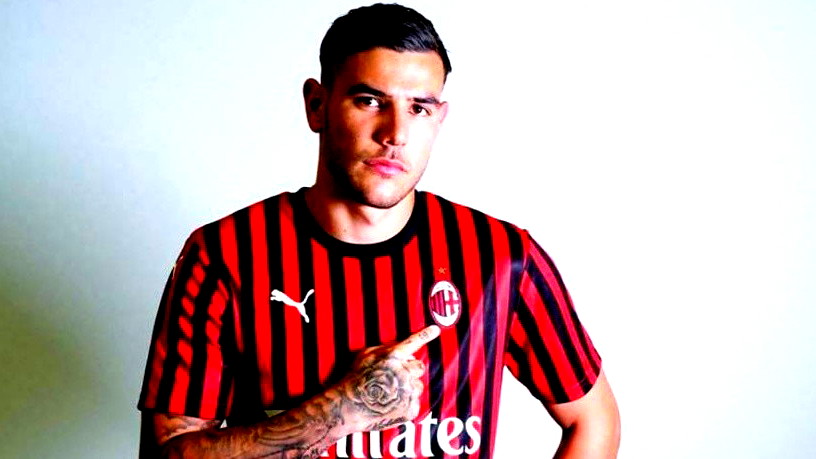 اللاعب الفرنسي ثيو هيرنانديز ظهير ميلان الايطالي يدخل اهتمامات ريال مدريد للموسم المقبل
