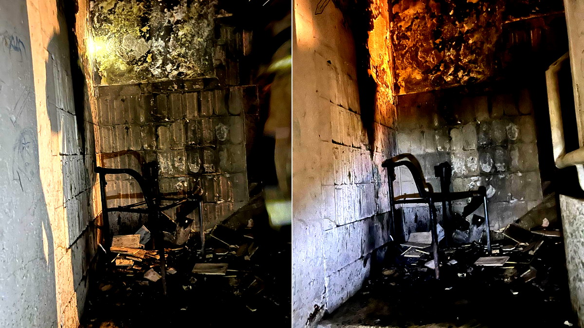 حيفا: حريق في مبنى سكني بالليل وطواقم الإطفاء تُنقذ 3 عالقين