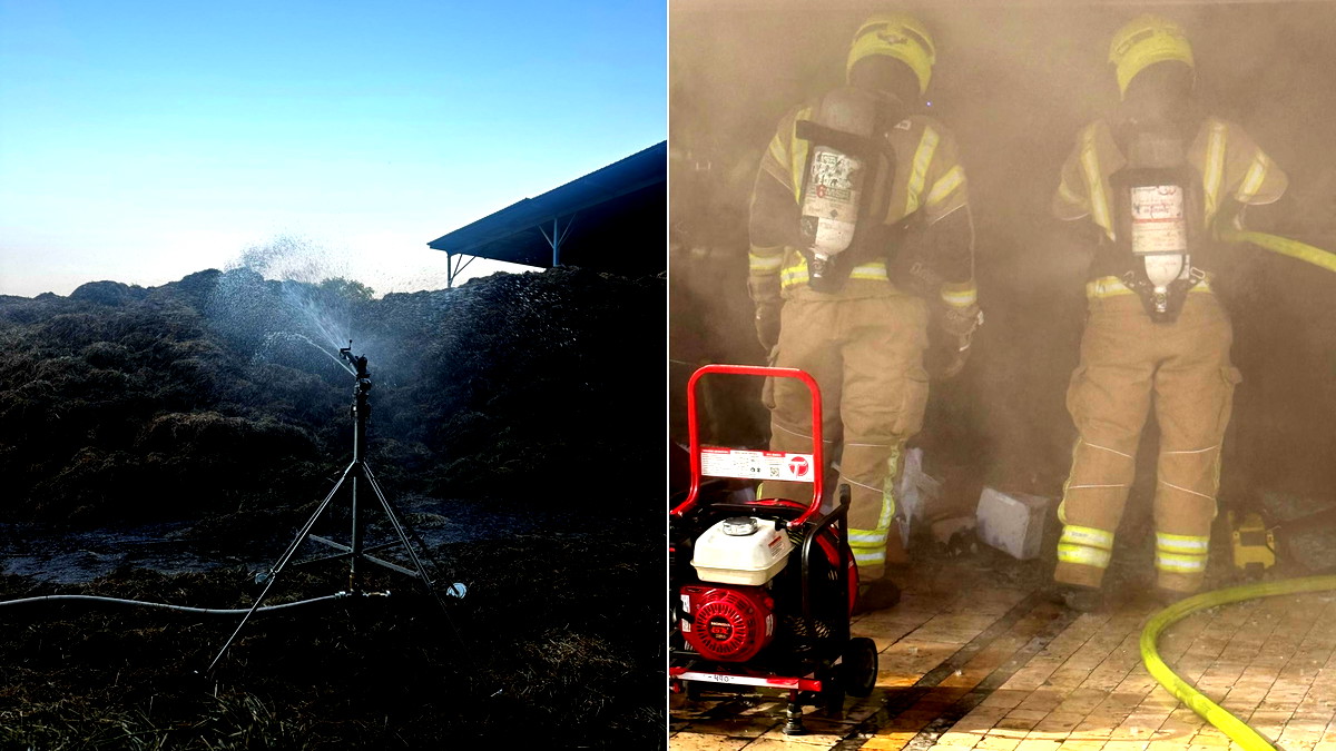 إخماد حرائق في مخازن تبن ومحل ملابس بعكا دون إصابات.. سلطة الإطفاء: التحقيقات جارية