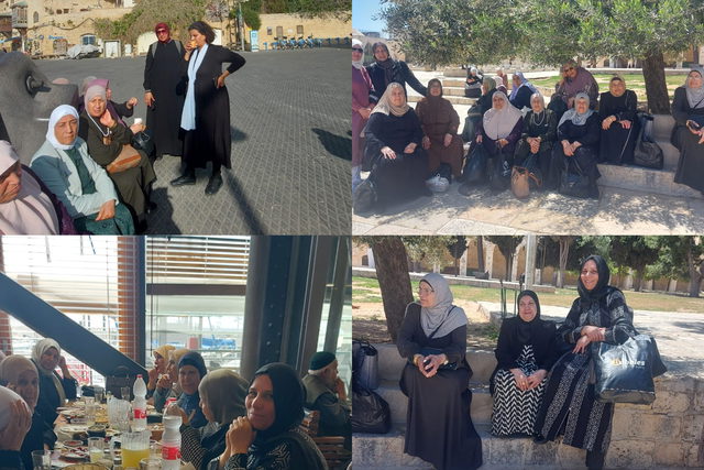 رحلة إيمانية وثقافية لمجموعات النساء في المركز الجماهيري إلى المسجد الأقصى ومدينة يافا