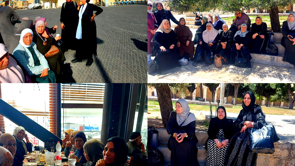 رحلة إيمانية وثقافية لمجموعات النساء في المركز الجماهيري إلى المسجد الأقصى ومدينة يافا