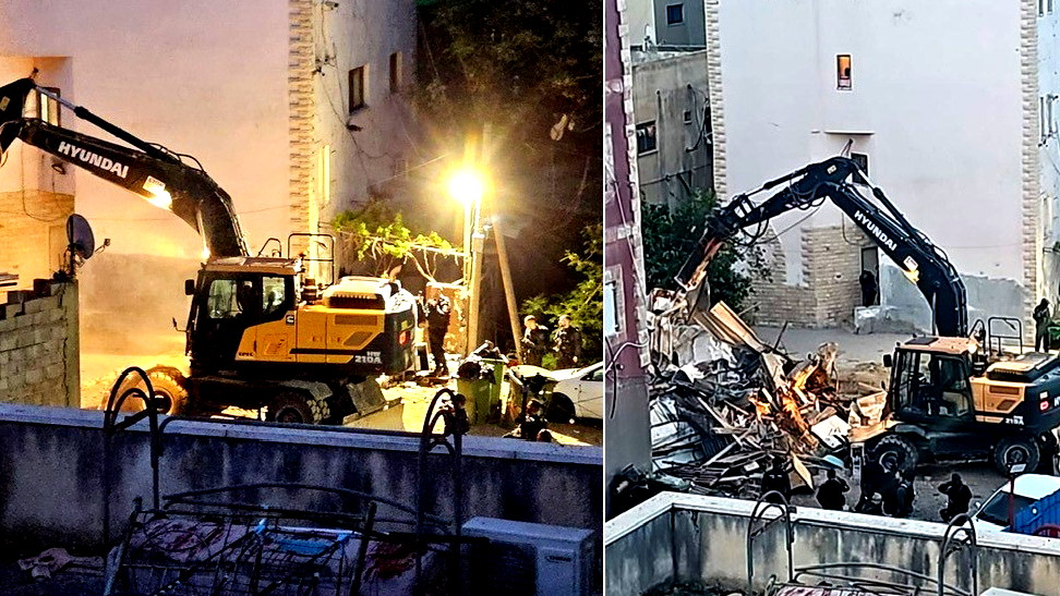 جسر الزرقاء: هدم منزل بذريعة البناء غير المرخص وسط احتجاجات