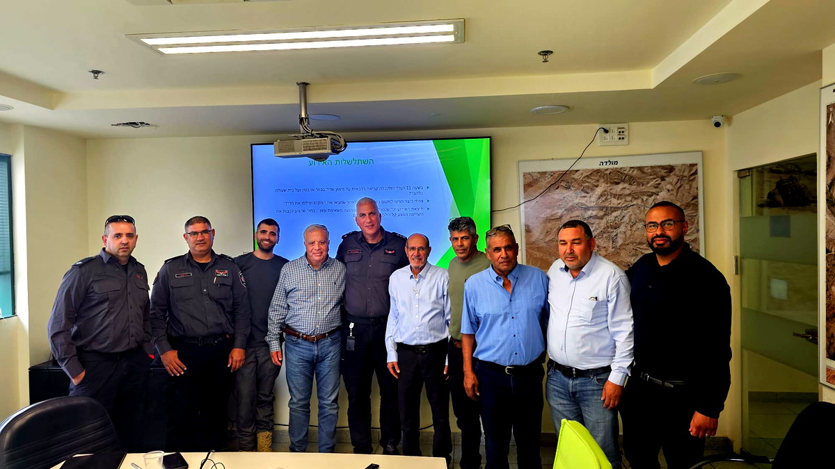 مستشار قائد الإطفاء والإنقاذ في زيارة عمل للبلدات البدوية في الجنوب