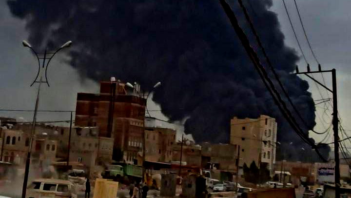 بعد استهداف مطار بن غوريون- الطيران الحربي الإسرائيليّ يُغير باتجاه مطار صنعاء الدّولي في اليمن