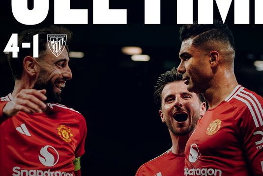 مانشستر يونايتد يكرر فوزه على بلباو ويبلغ نهائي الدوري الأوروبي