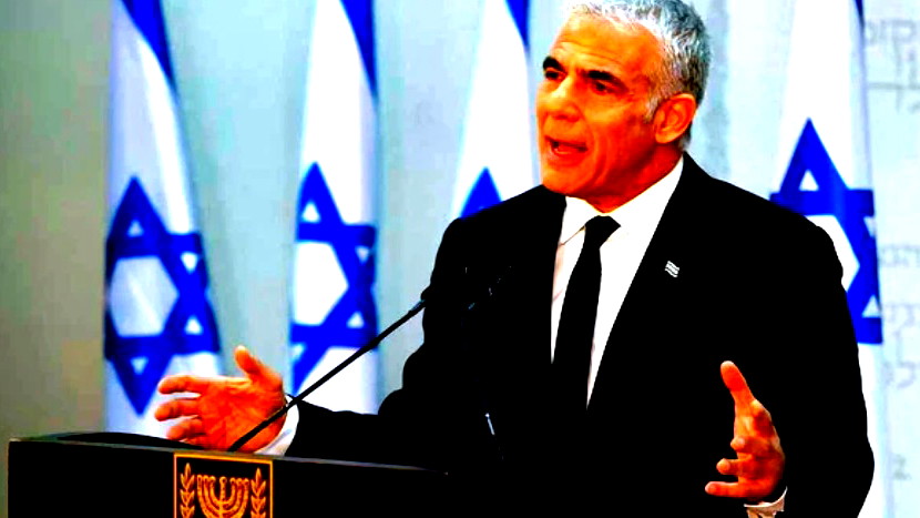  لابيد: إسرائيل لا يمكنها الجلوس وانتظار أن يتسبب صاروخ حوثي بكارثة جماعية