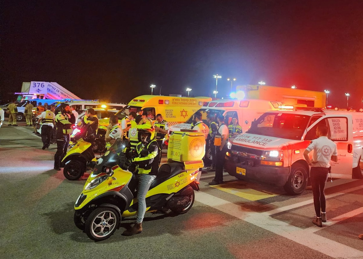 إصابة 6 أشخاص بينهم شاب بحالة خطيرة إثر حادث طرق على شارع 20