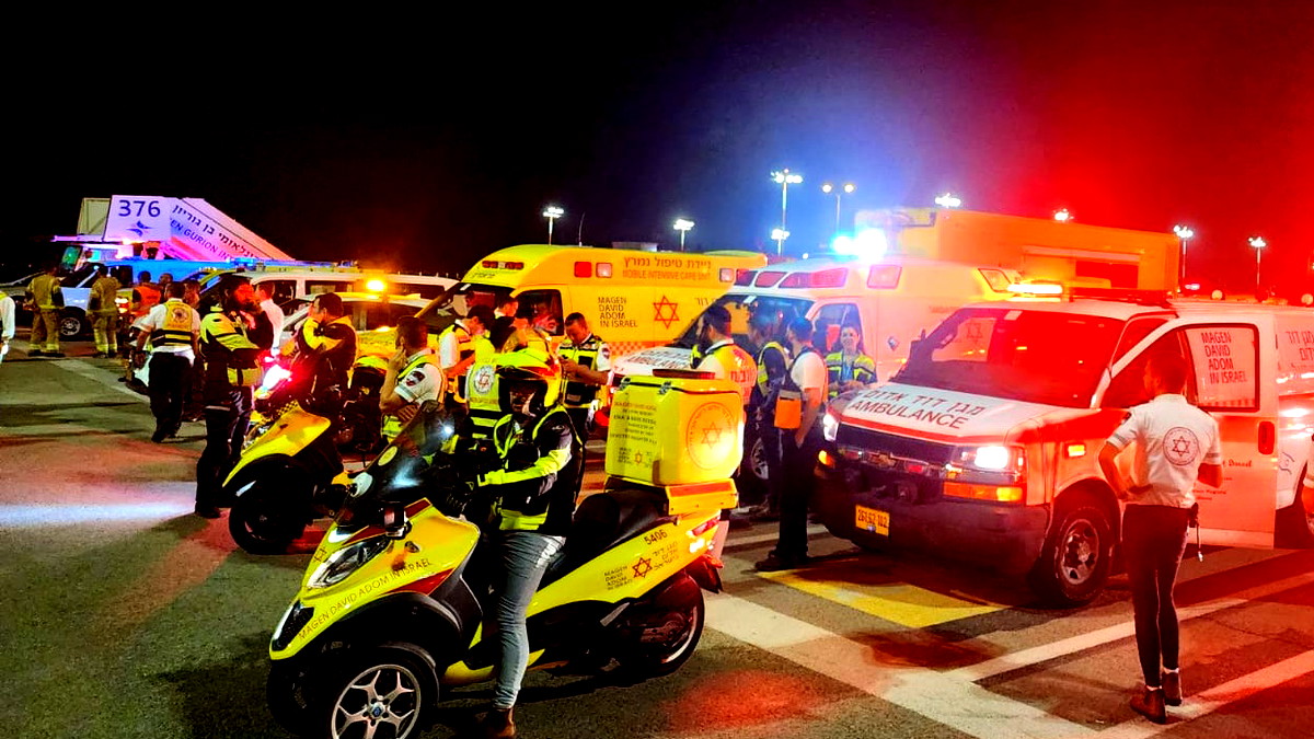 إصابة 6 أشخاص بينهم شاب بحالة خطيرة إثر حادث طرق على شارع 20 