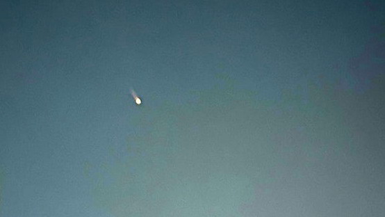  اعتراض صاروخ باليستي من اليمن في منطقة تل ابيب