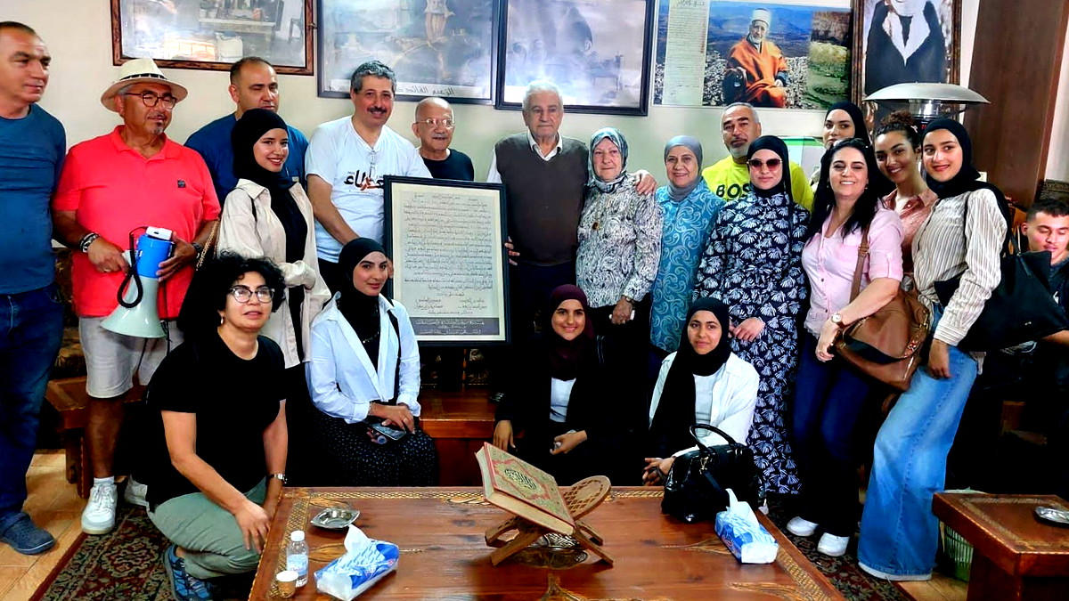 نجاح ملفت ليوم  تشييد مسار السياحة الشعبية في عرابة