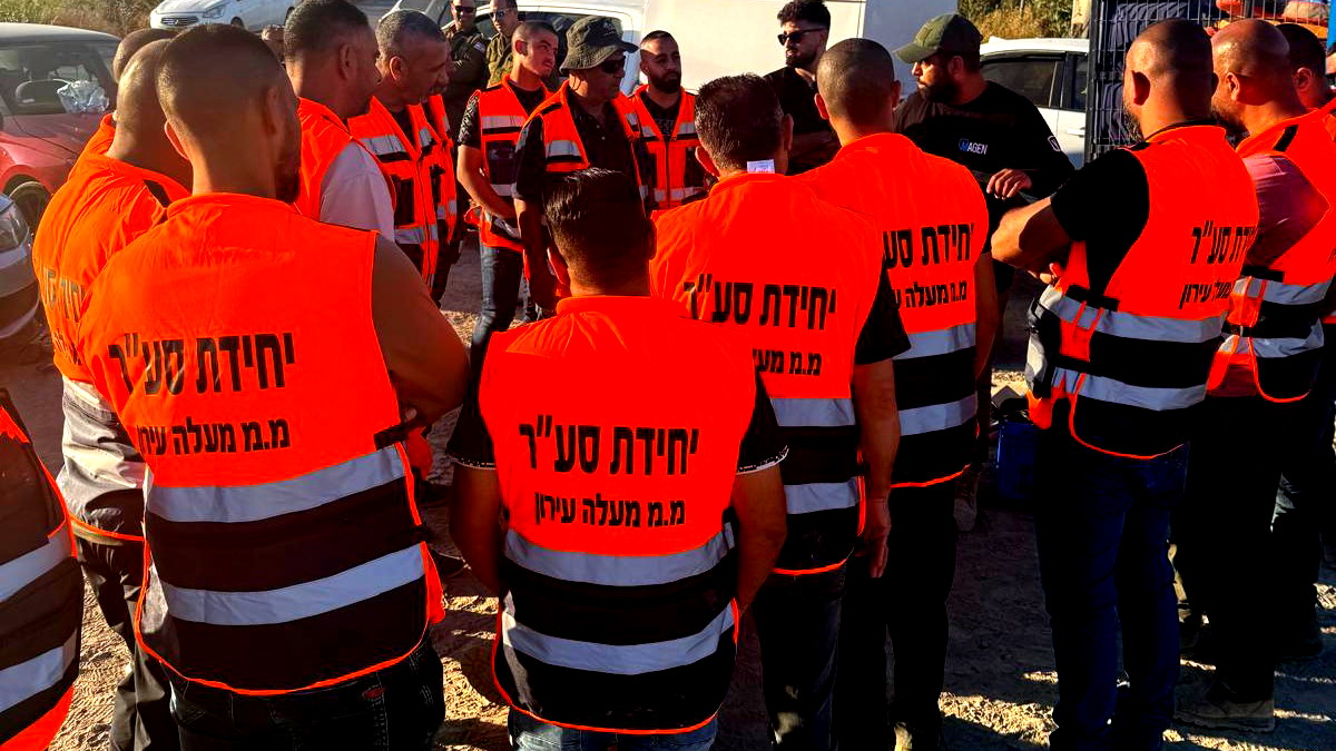 المجلس المحلي طلعة عارة / قسم الأمن والطوارئ: دورة تأهيل متطوعين لوحدة المساعدة الأولية في الحالات الطارئة