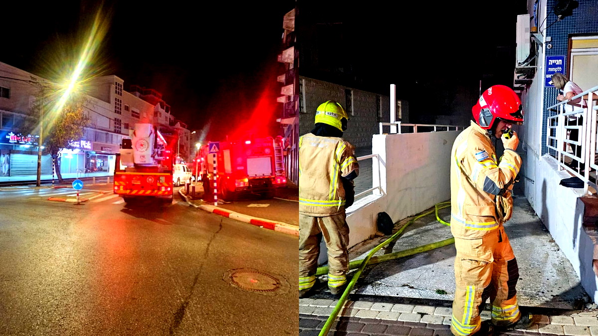 نهاريا: حريق في موقف سيارات تحت الأرض.. دون وقوع إصابات