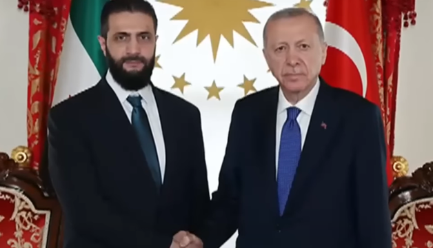 خلال لقائه مع الشرع.. أردوغان يؤكد تعزيز التعاون التركي السوري ويندد بالعدوان الإسرائيلي