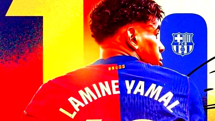 موعد ظهور نجم برشلونة  لامين جمال بالقميص رقم 10