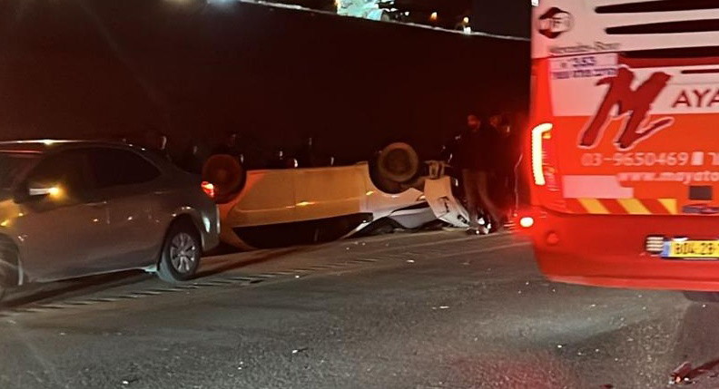 إصابة 3 أشخاص في حادث طرق على شارع 310 قرب رهط