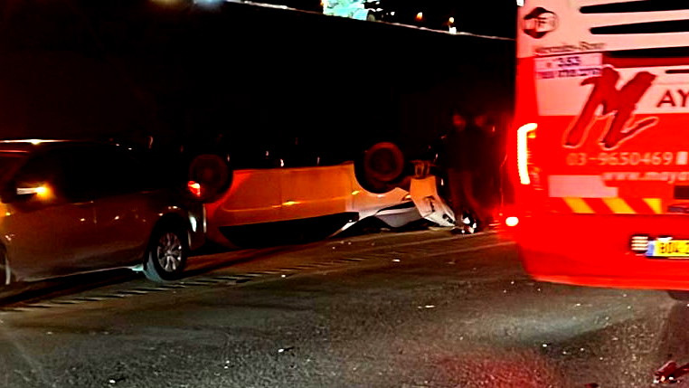  إصابة 3 أشخاص في حادث طرق على شارع 310 قرب رهط