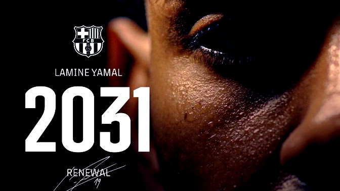 برشلونة يُعلن تجديد عقد لامين يامال حتى عام 2031