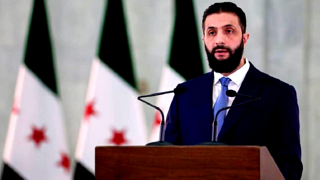 طالب بالعودة لاتفاق فك الاشتباك.. الشرع: سوريا وإسرائيل لديهما أعداء مشتركون