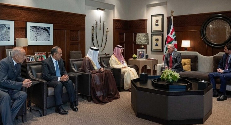 ملك الأردن يؤكد للوفد الوزاري العربي الإسلامي أهمية تشكيل ضغط دولي لوقف الحرب على غزة