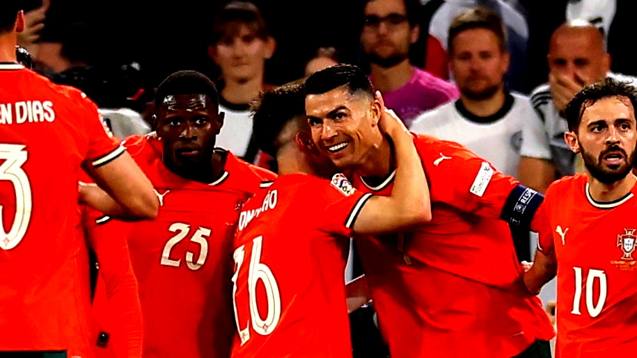  رونالدو يقود البرتغال لنهائي دوري الأمم على حساب ألمانيا