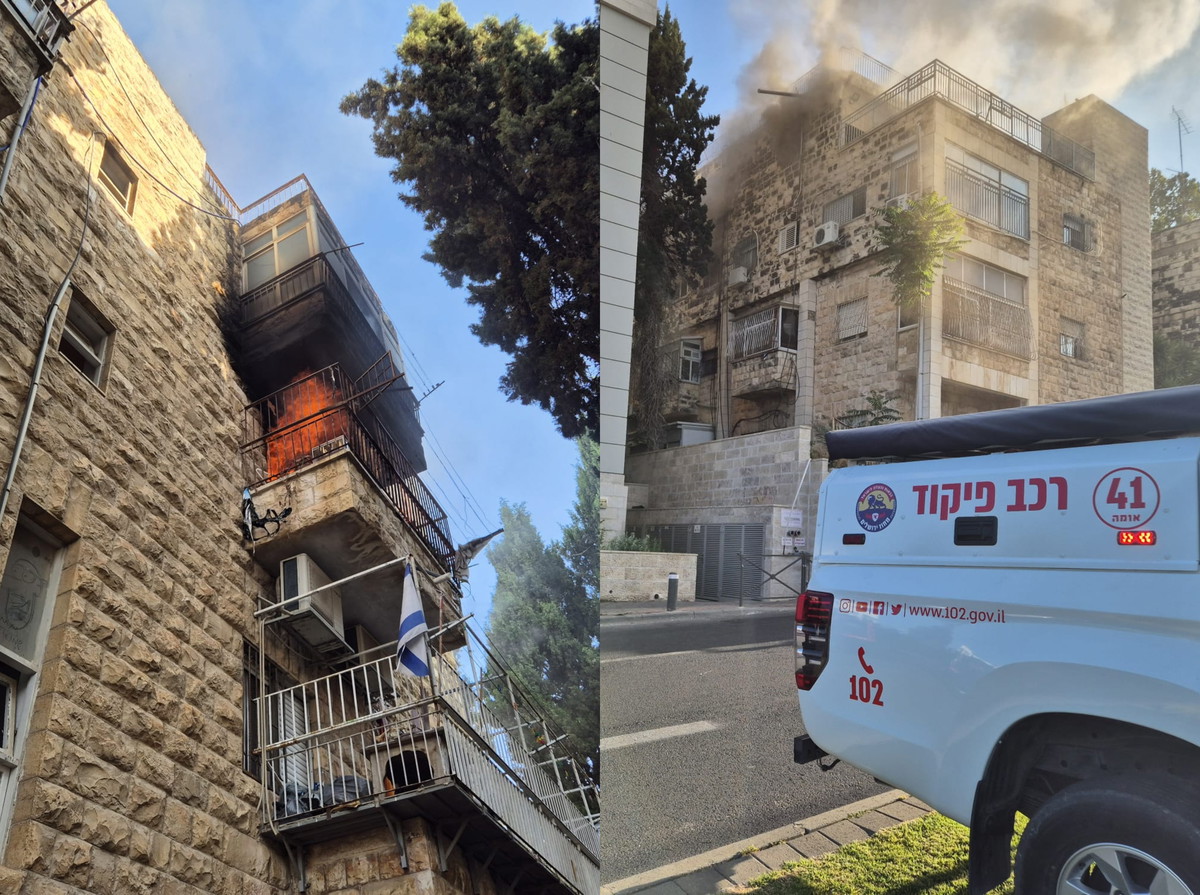 القدس: سيدة بحالة حرجة جرّاء حريق شبّ داخل شقة سكنية في كريات موشيه