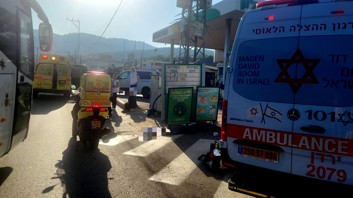 حتسور الجليل: مصرع امرأة إثر دهسها في محطة وقود