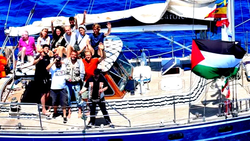 "سفينة الحرية" تقترب من غزة.. والجيش الإسرائيلي يتأهب لمنع وصولها