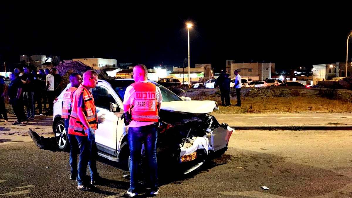 رهط: اصابة 4 اشخاص بجراح متوسطة وطفيفة جراء حادث طرق