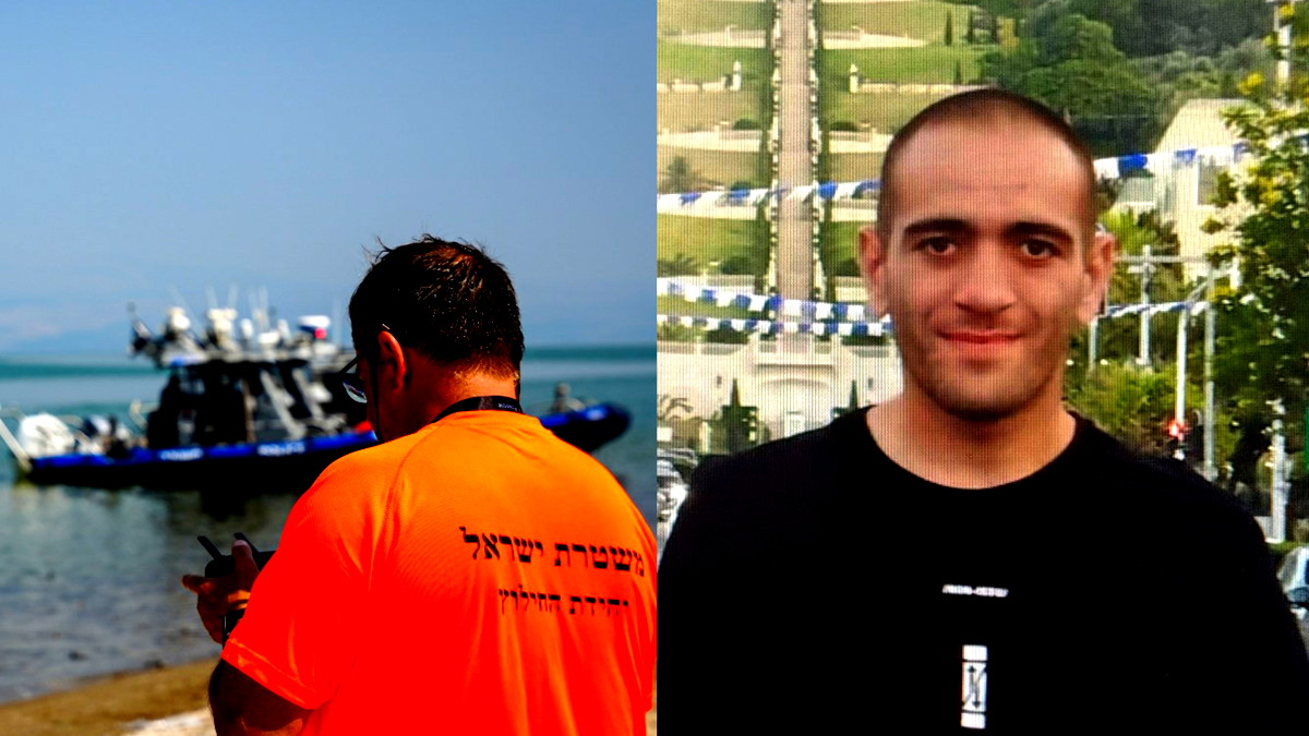  الشرطة تناشد الجمهور بالمساعدة في عمليات البحث عن الشاب آدم بزوق من كفركما بعد فقدان آثاره في بحيرة طبريا أمس الأحد