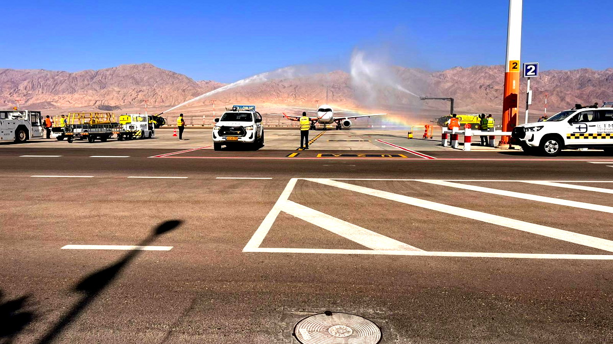   لأول مرة منذ عام 2020 , رحلة مباشرة من موسكو تهبط في مطار رامون بمدينة ايلات