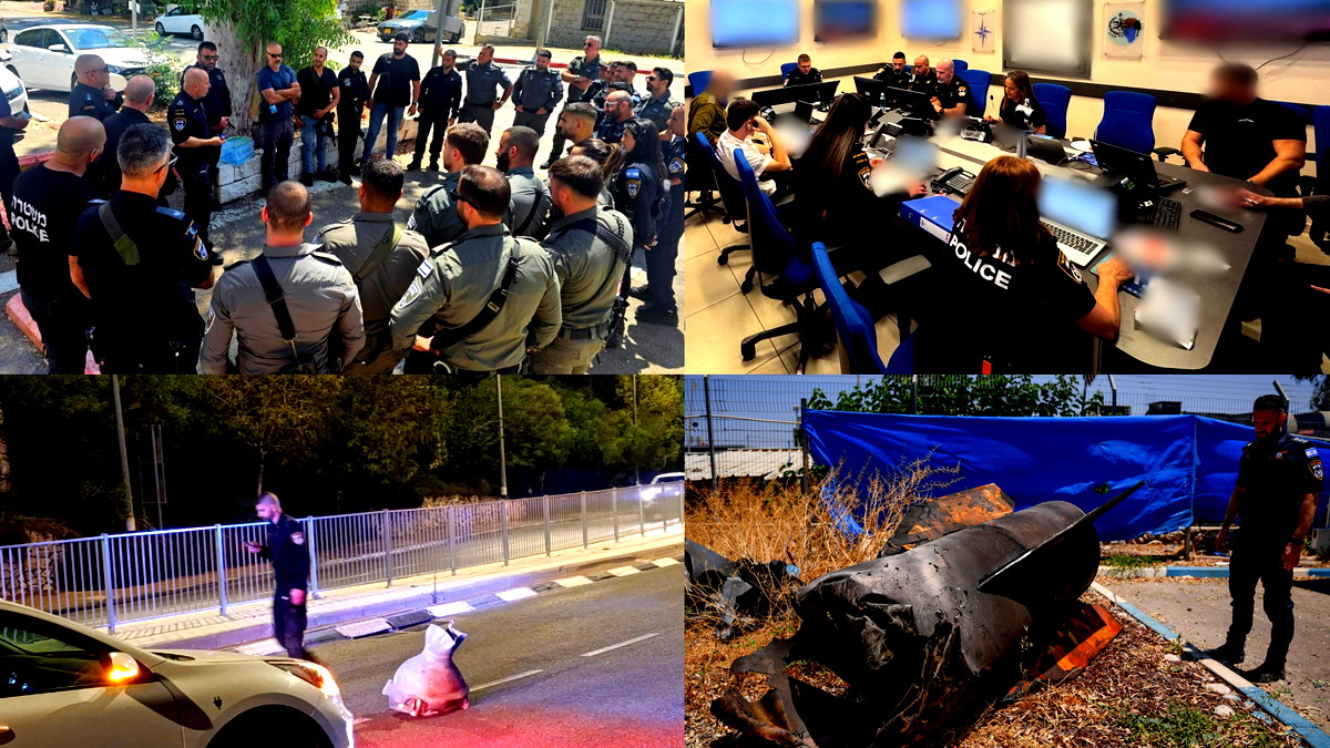 عقب وابل من الصواريخ: الشرطة تتعامل مع عشرات الأجسام الخطرة في الشمال وتحذر من الاقتراب