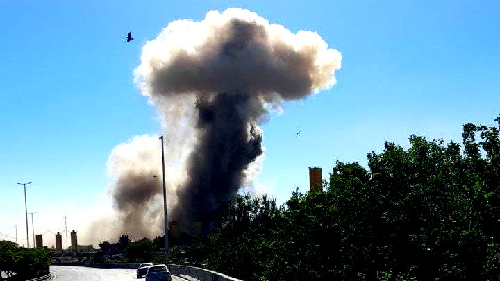 انفجارات قوية تهز طهران في اليوم السادس للحرب . كاتس: الان جاء دور قيادات الأمن الداخلي للنظام الإيراني