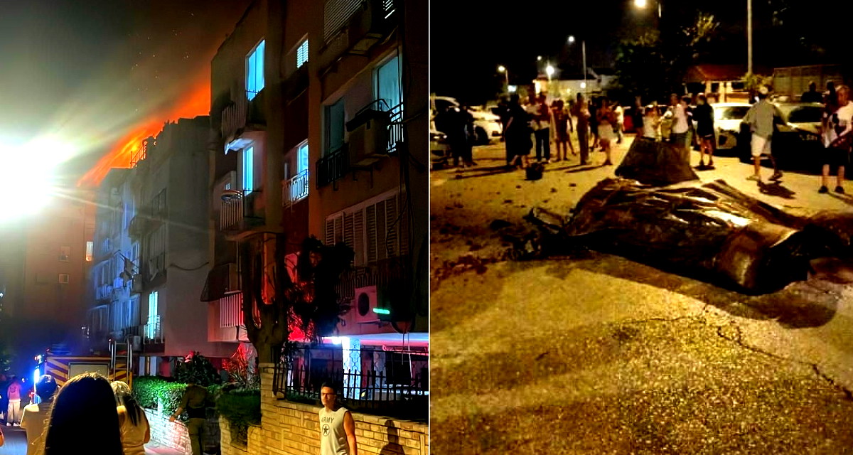 اعتراض 5 صواريخ إيرانية وسقوط شظايا دون إصابات في منطقة تل ابيب والمركز 