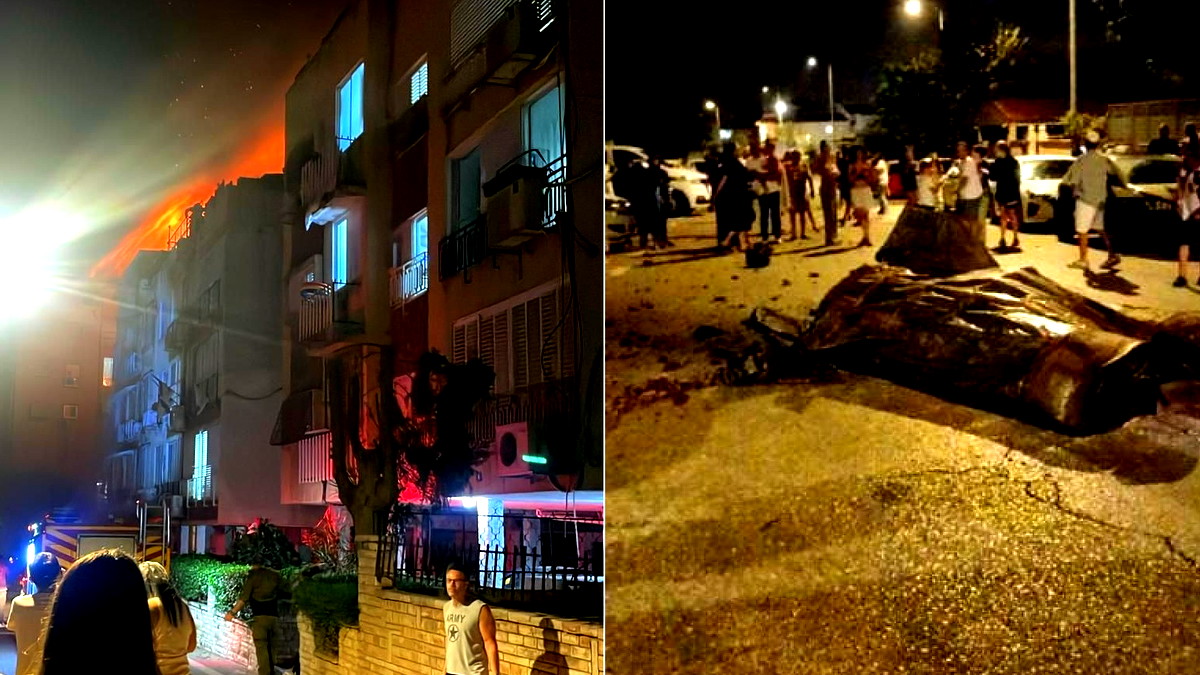 اعتراض 5 صواريخ إيرانية وسقوط شظايا دون إصابات في منطقة تل ابيب والمركز