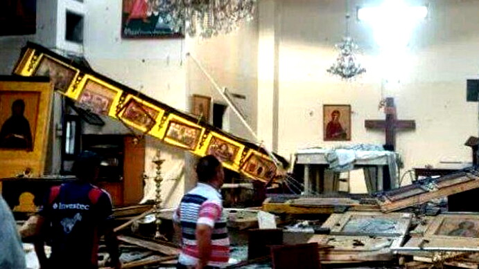 سورية: عشرات القتلى والجرحى في انفجار بكنيسة "مار إلياس" شرق دمشق 