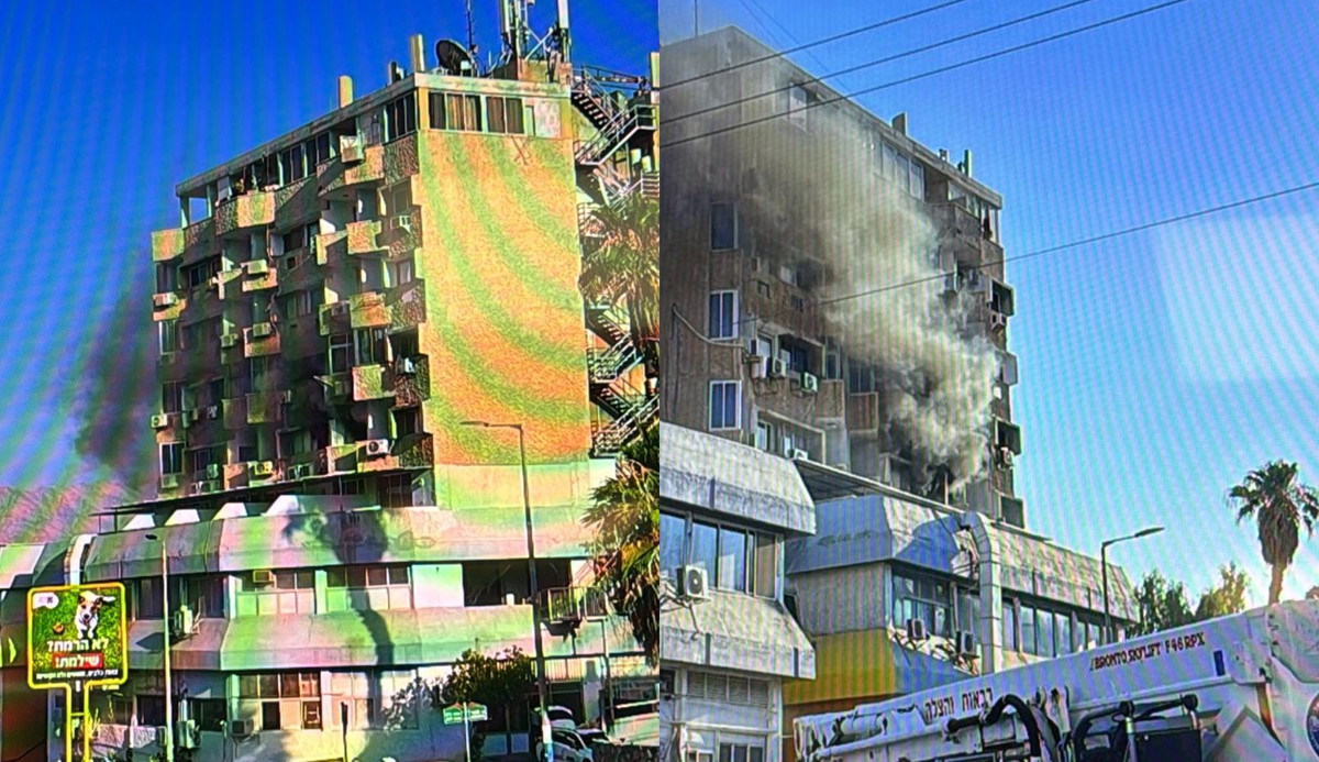 اندلاع حريق في فندق بمدينة إيلات