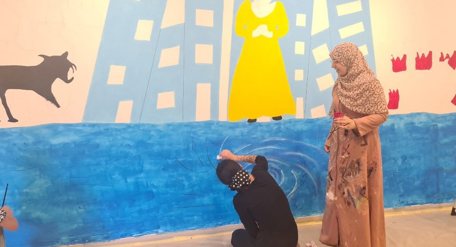 افتتاح المعرض الختامي لبرنامج الإقامة الفنية في متحف أم الفحم للفن، بالتعاون مع مؤسسة مفعال هبايس