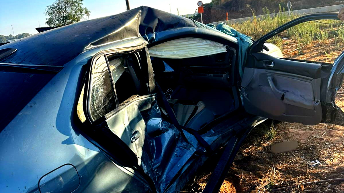 تل أبيب: عمليات انعاش لسيدة وإصابة آخر بجروح إثر حادث تصادم بين مركبتين