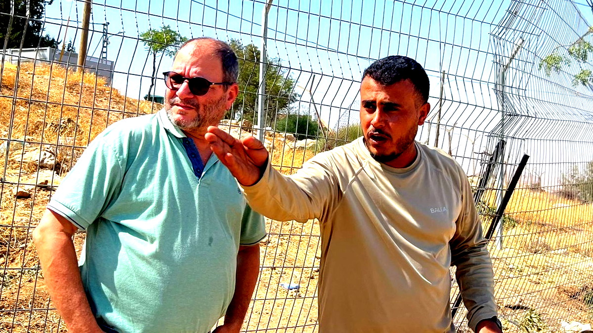 النائب عوفر كسيف يشهد اعتداء حيّاً للمستوطنين خلال زيارة تضامنية في سوسية في الضفة 