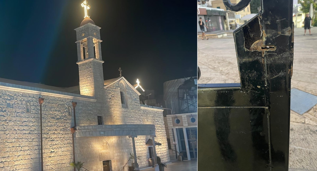 مجلس الطائفة الارثوذكسية بالناصرة: عناصر تسمي نفسها "جنود الرب" اعتدت على كنيسة البشارة