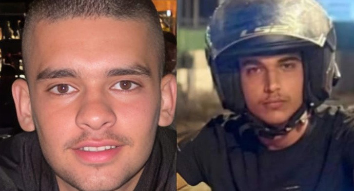 مصرع الشابين محمد سطل وأحمد مشهراوي بحادث دراجة نارية على شارع ايلون بتل ابيب