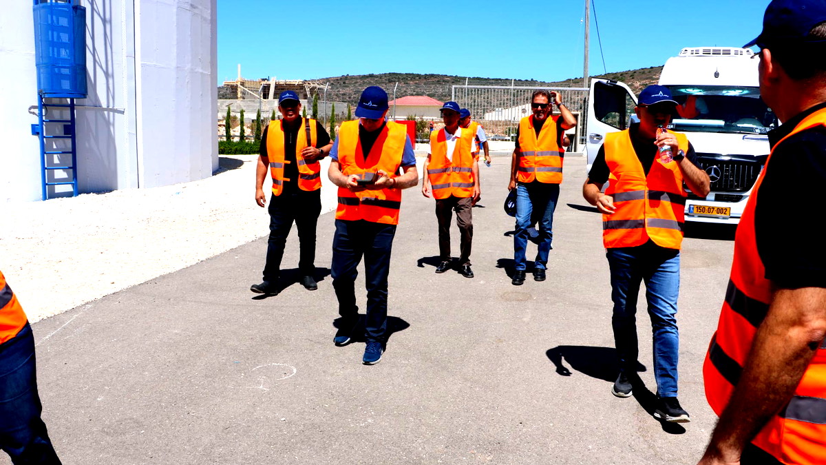 إدارة اتحاد "مياهكم" تتفقد مشاريع التطوير القطرية في عدد من البلدات