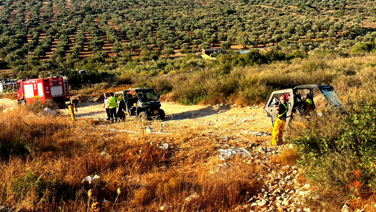 حريق في أحراش يركا تحت السيطرة دون إصابات