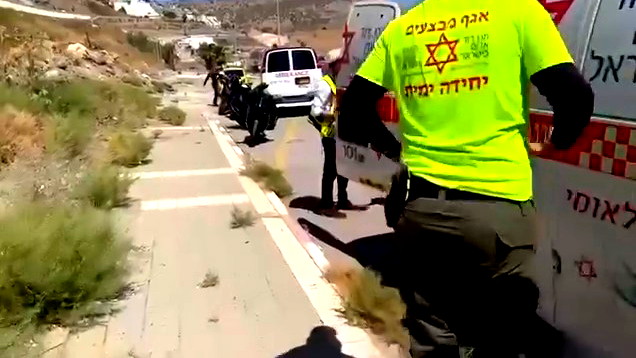 اصابة متوسطة حتى الخطيرة لسائق اثر انزلاق دراجته النارية في طبريا