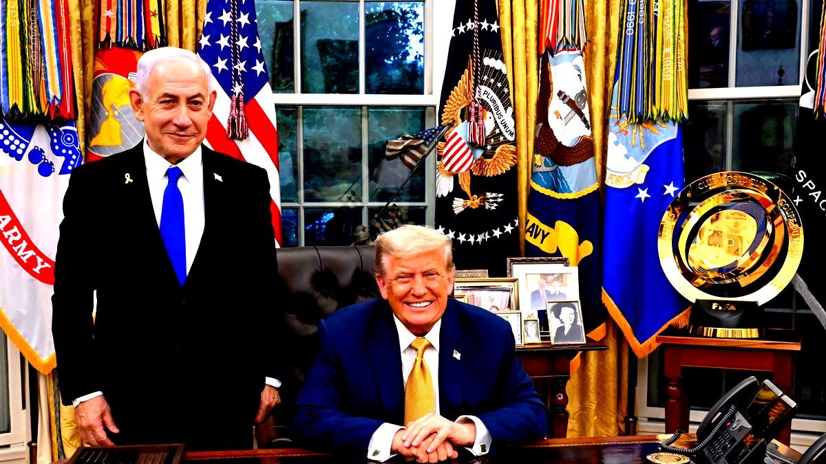 خلال لقائهما الثاني: ترامب مارس ضغطا شديدا على نتنياهو لوقف النار والأخير يغادر الاجتماع دون تصريحات